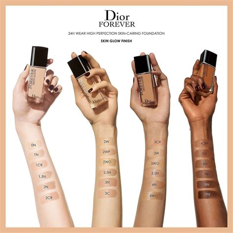 dior forever glow sephora|Dior forever foundation color chart.